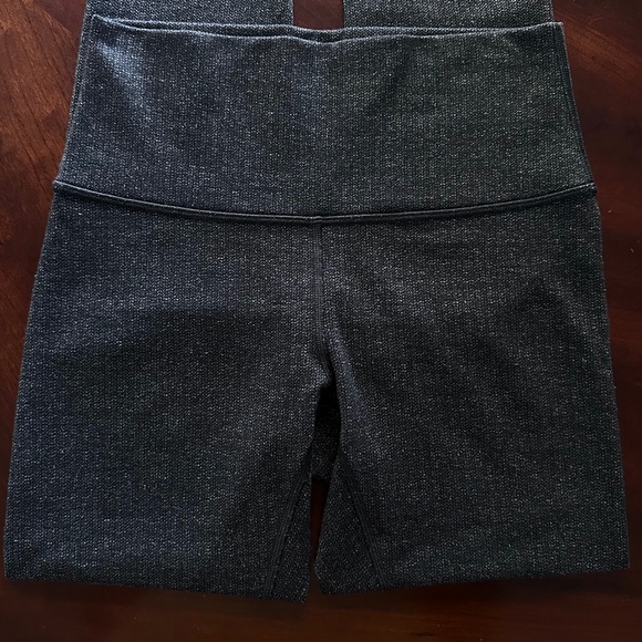 Lululemon Wunder Under 28" Hi-Rise Tight Luon Variegated Knit Heathered Black - Picture 11 of 16
